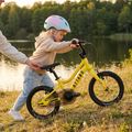 Bicicletă pentru copii ATTABO EASE 14" galbenă 4