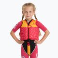 Vestă de siguranță pentru copii AQUASTIC Junior roz/galben 2