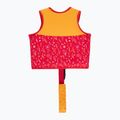 Vestă de siguranță pentru copii AQUASTIC Junior roz/galben 2