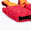 Vestă de siguranță pentru copii AQUASTIC Junior roz/galben 4