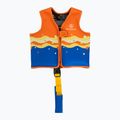 Vestă de siguranță AQUASTIC Junior portocaliu/albastru