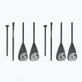 Set placă SUP gonflabilă AQUASTIC Tourer 12'0" 2-os green 17