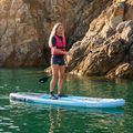 Set placă SUP gonflabilă AQUASTIC Este 12'0" albastru 22