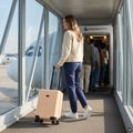 Valiză de călătorie pentru cabină Kadva Domingo Pink 14