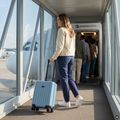 Valiză de călătorie pentru cabină Kadva Domingo Blue 15