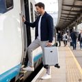 Valiză de călătorie pentru cabină Kadva Domingo Silver 16