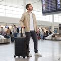 Valiză de călătorie medie Kadva Tigre 64l Black 15