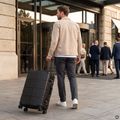 Valiză de călătorie medie Kadva Tigre 64l Black 17