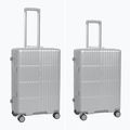 Valiză de călătorie medie Kadva Tigre 64l Silver 6