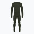 Set lenjerie termică pentru bărbați WOOLCANO Merino 100% SET0540 verde 11