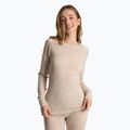 Set de lenjerie termică pentru femei WOOLCANO Merino 100% SET0543 bej 3