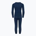 Set de lenjerie termică pentru copii WOOLCANO Merino 100% SET0683 albastru închis 3