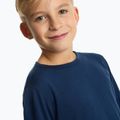 Set de lenjerie termică pentru copii WOOLCANO Merino 100% SET0683 albastru închis 5