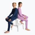 Set de lenjerie termică pentru copii WOOLCANO Merino 100% SET0683 albastru închis 10