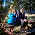 Geantă de voiaj de cabină KADVA Lazio 44 l albastră 6