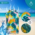 Poncho pentru copii AQUASTIC Sunny JR flori 14