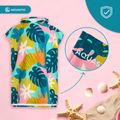 Poncho pentru copii AQUASTIC Sunny JR flori 16