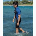 Spumă de înot pentru bărbați AQUASTIC Wavey 2 mm negru/albastru marin 6