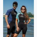 Spumă de înot pentru femei AQUASTIC Wavey WMNS 2 mm negru/mentă 6