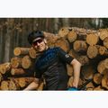 Tricou de ciclism pentru bărbați ATTABO Tevi negru/albastru 15