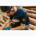 Tricou de ciclism pentru bărbați ATTABO Tevi negru/albastru 17