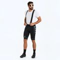 Pantaloni scurți de ciclism pentru bărbați ATTABO Kirun Pro Bib Shorts Cargo negri 2