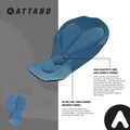 Pantaloni scurți de ciclism pentru femei ATTABO Kiro WMNS negri 12