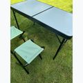 Masă pliabilă de camping + scaune KADVA CAMPtable set pentru 4-6 persoane gri 8