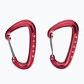 Carabinier pentru montarea hamacului KADVA Hammock Carabinier roșu