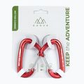 Carabinier pentru montarea hamacului KADVA Hammock Carabinier roșu 6