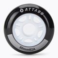 Roți pentru role ATTABO Wheels 80 mm 4 buc. negru