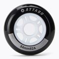 Roți pentru role ATTABO Wheels 84 mm 4 buc. negru