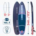 Placă  SUP AQUASTIC Perth Pro 11'2" allround albastru închis 20