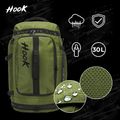 Rucsac HOOK FIGHTING Training 2w1 Duffel Bag 30 l zielony 2