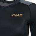 Rashguard pentru femei HOOK FIGHTING Base negru 9