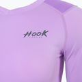 Rashguard pentru femei  HOOK FIGHTING Base violet 3