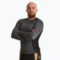 Rashguard longsleeve pentru bărbați HOOK FIGHTING Base negru