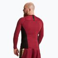 Rashguard longsleeve męski HOOK FIGHTING Base roșu 5