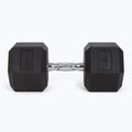 Halteră cauciucată TREXO Hex 37.5 kg 4