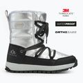 Cizme de zăpadă pentru copii KADVA Haven WaterProof Jrg 3M Thinsulate argintiu 2