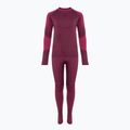 Set complet de lenjerie termică pentru copii KADVA Frosty Jrg Set fără cusături roz 9
