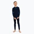 Set complet de lenjerie termică pentru copii KADVA Frosty Jrb Set, fără cusături, bleumarin