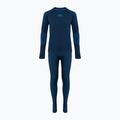Set complet de lenjerie termică pentru copii KADVA Frosty Jrb Set, fără cusături, bleumarin 6