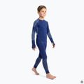 Set complet de lenjerie termică pentru copii KADVA Frosty Jrb Set, fără cusături, bleumarin 4