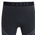 Set de lenjerie termică pentru bărbați KADVA Streif Set, fără cusături, negru 22