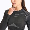 Set de lenjerie termică pentru femei KADVA Streif W Set, fără cusături, negru 5
