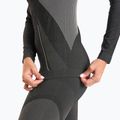Set de lenjerie termică pentru femei KADVA Streif W Set, fără cusături, negru 7