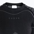 Set de lenjerie termică pentru femei KADVA Streif W Set, fără cusături, negru 17
