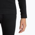 Set de lenjerie termică pentru copii KADVA Tyros Set Jr fără cusături negru 6