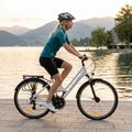Bicicletă de trekking pentru femei ATTABO Trekking 17" albă 6